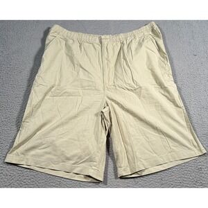 King Size Shorts Men 2XL (42x11) Big Yellow‎ Sweat Shorts Stretch Athleisure